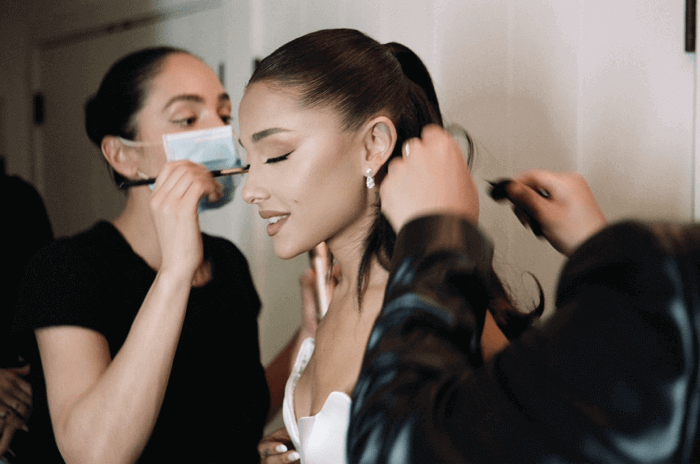 The singer is so thorough that she required the wedding’s staff to wear masks all time during the ceremony.  - Instagram